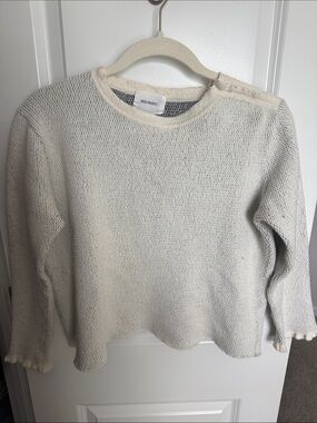 Sita Murt Merino Wool Blend Knit Sweater Size 40 Made in Spain